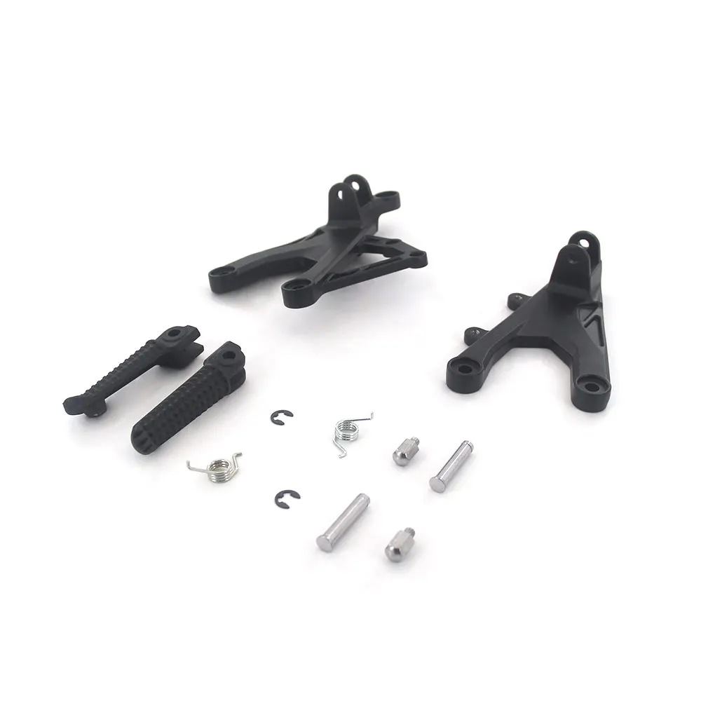 Motorcycle Parts Front Foot Rests Pedal Bracket Assembly Kit For Yamaha YZF R1 R1S R1M YZF-R1 YZF-R1S YZF-R1M 2015-2018