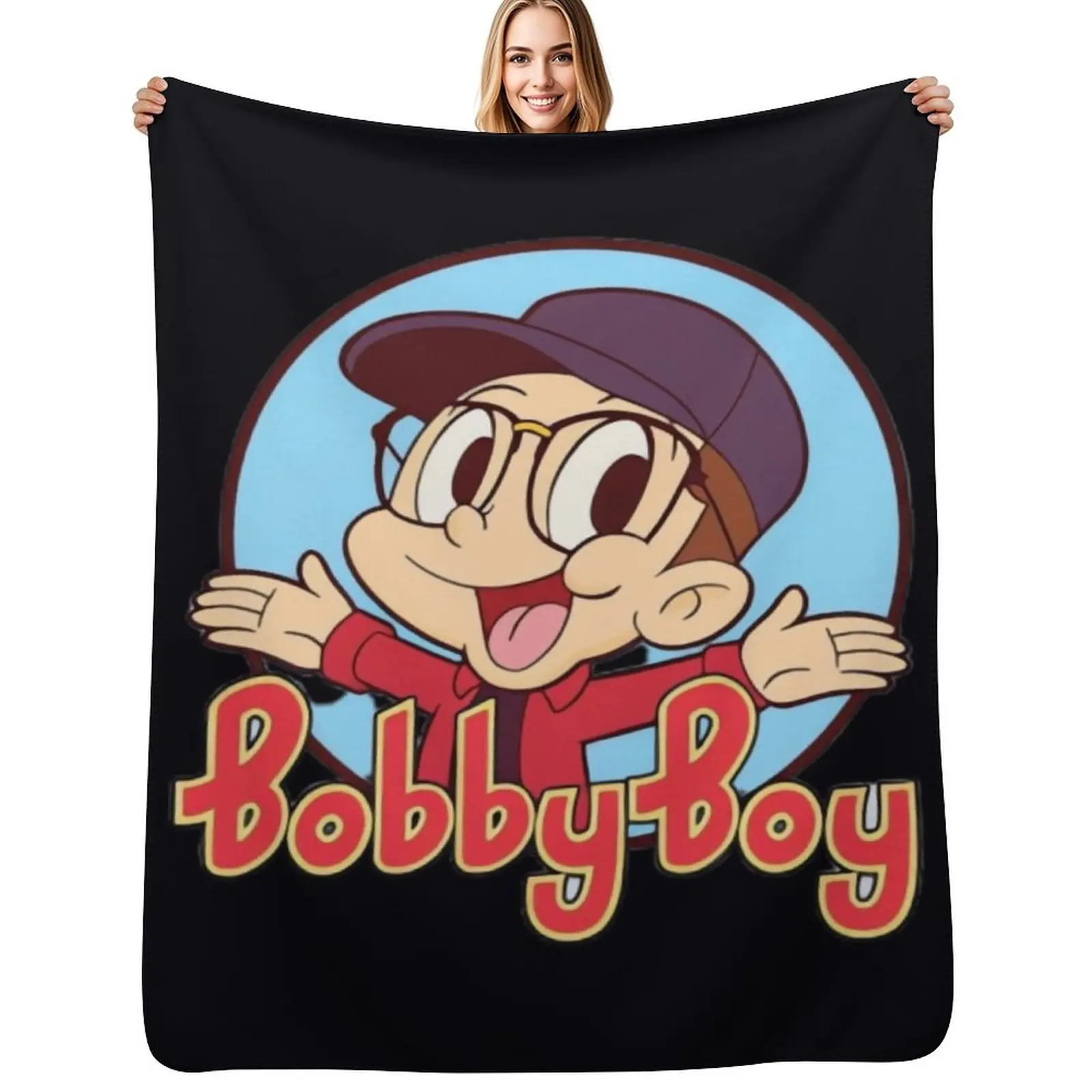 logic bob1 Throw Blanket for babies Hairy Furry Cute Soft Beds blankets ands Blankets