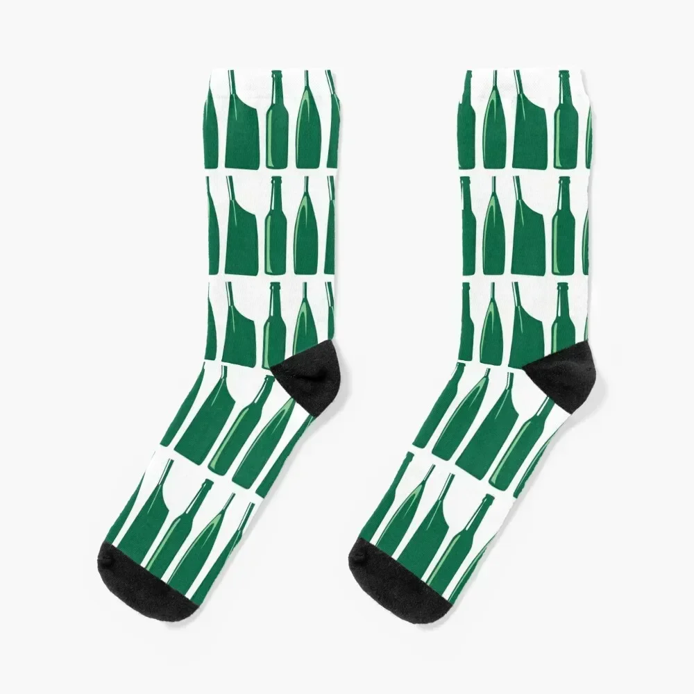 Rowing Oars Evolution in green Socks christmass gift Non-slip Men's Socks Women's