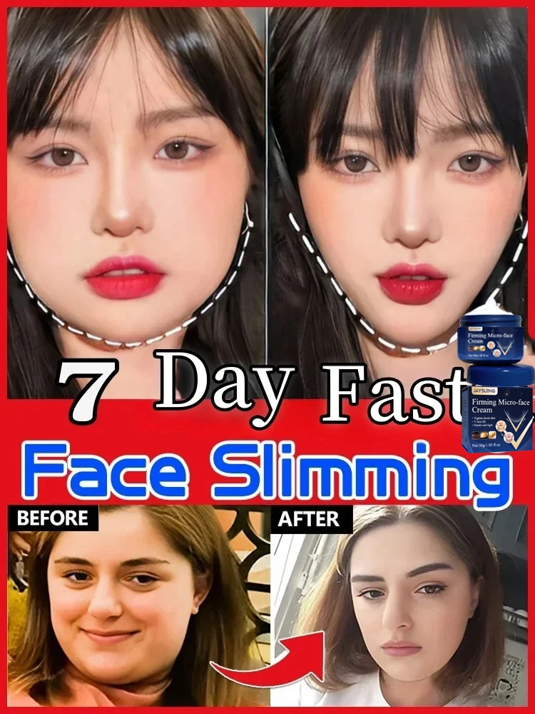 V-Shape Slimming Cream Firm Face-lift Removal Double Chin Eliminate Masseter Muscle Tighten Two-Mandibular Line Anti-aging Cream