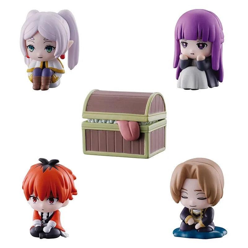 

Bandai Genuine 5 шт. Gashapon まち케tıtı5% Frieren ミ Nederland Wee Игрушки Для Детей Подарок Коллекционная Модель Украшения