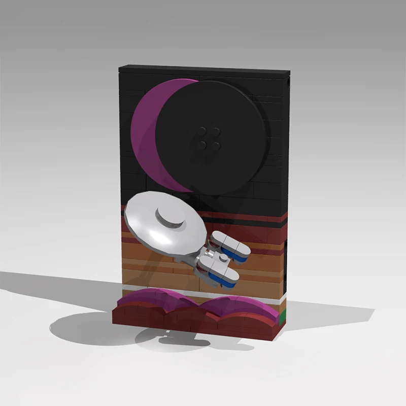 193 ชิ้น The Final Frontier Model Building Blocks Set – แรงบันดาลใจจาก Star Treksdsa: The Next Generation