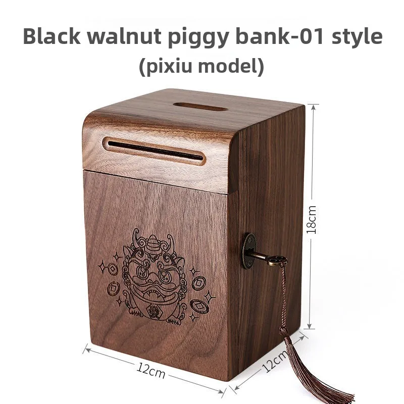 Interactive Password Safe Piggy Bank for Kids - One-Way Deposit Money Box Toy Gift for Boys & Girls