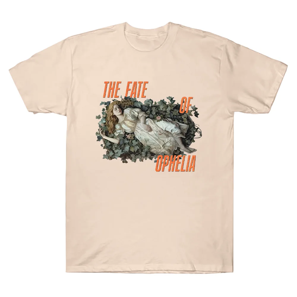 Abbigliamento casual in cotone unisex Il destino di Ophelia TS The Life of A Showgirl Album T-shirt Casual Estate Manica corta Top Tees