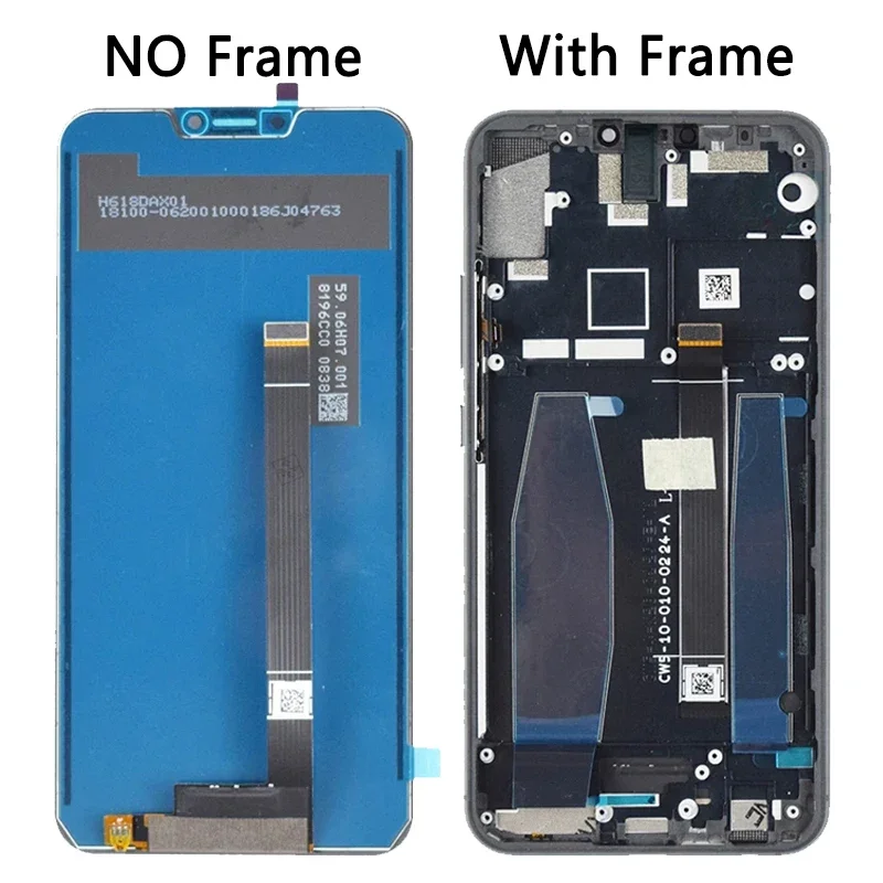 6.2\'\' AMOLED For Asus ZenFone 5 5z ZE620KL/ZF620KL/ZS620KL LCD X00QD X00QDA Z01RD Display Touch Screen Digitizer Assembly