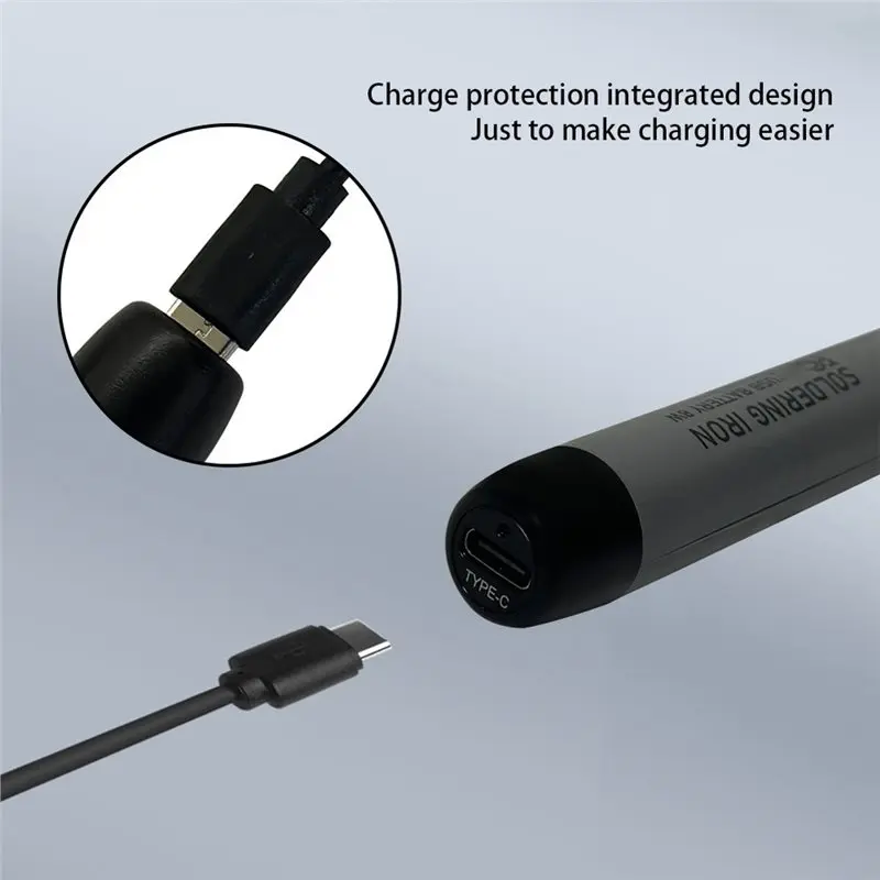 ABYP Portable Soldering Iron Wireless Electric Soldering Iron Fast Charging Lithium Battery Solder Iron Repair Welding Tool