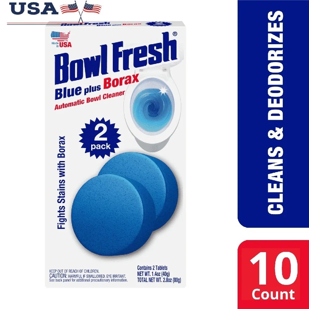 

Таблетки для автоматического чистки унитазов с Borax, 20 шт., предотвращающие пятна, твердая вода, минеральные отложения, липучий, дезодорация, освежение