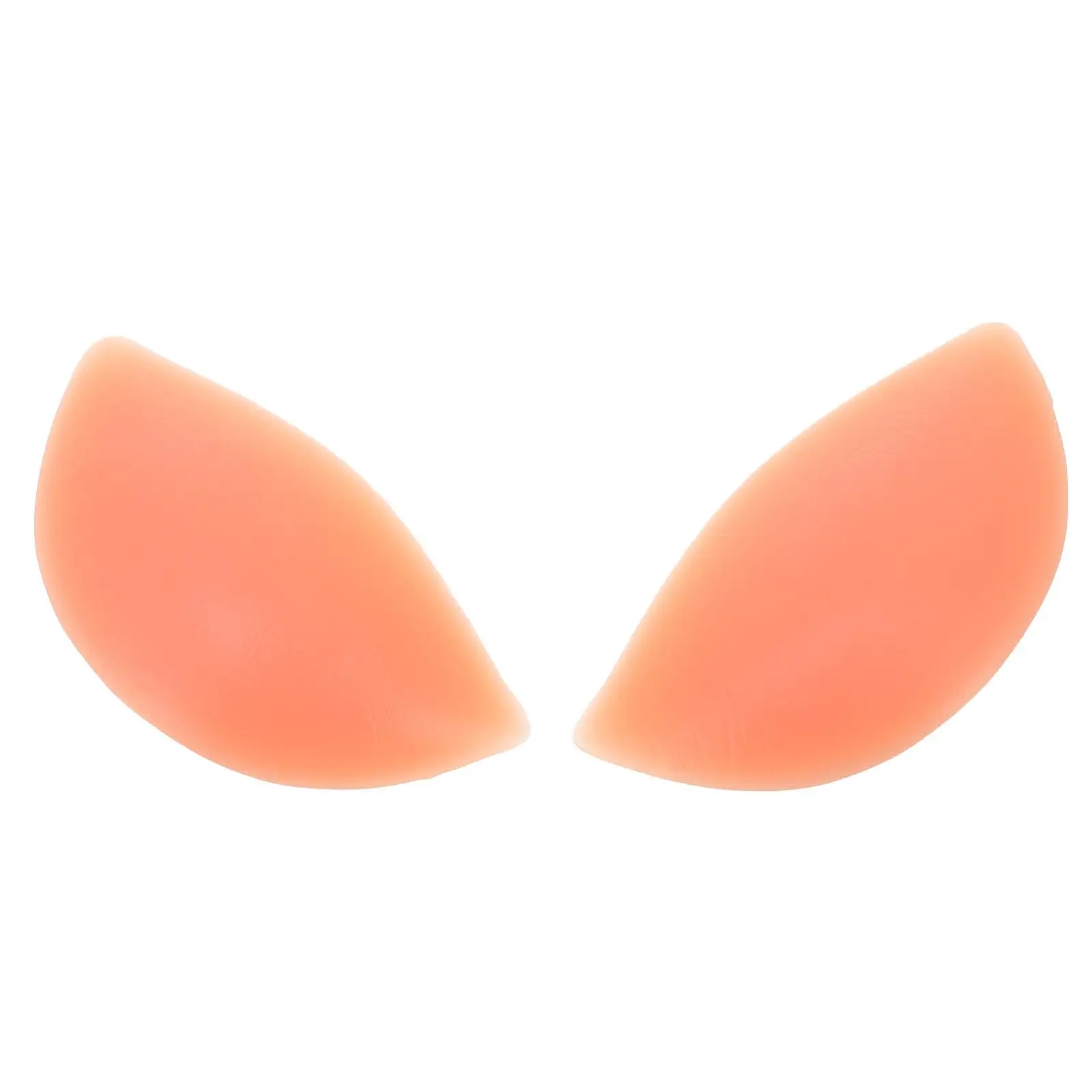 2 Pcs Underwear V-shaped Bra Inserts Child Pads Fake Filler Silica Padding Liners