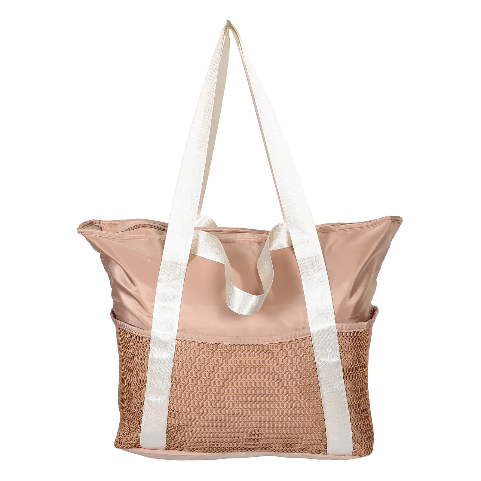 

1pc Swimming Gym Bag Women Beach Bags Vacation Mesh Waterproof Portable Storage Outdoor Large Capacity Sandproof Travel