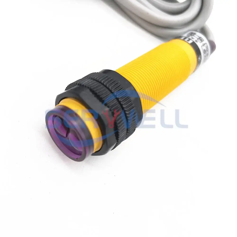 GS38-N DC6-36V 300mA 3-wire NPN لا كشف المسافة 10 سنتيمتر الكهروضوئية مفتاح مستشعر كاشف 18 مللي متر القطر