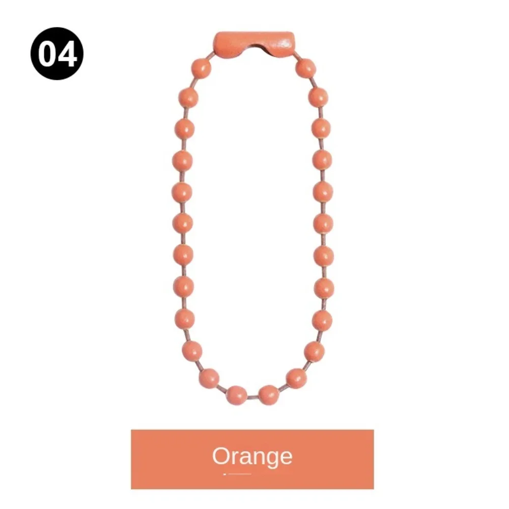50/100PCS New 10cm Ball Bead Chains DIY Handmade Key Chain Metal Jewelry Making Label Hand Tag Connector Key