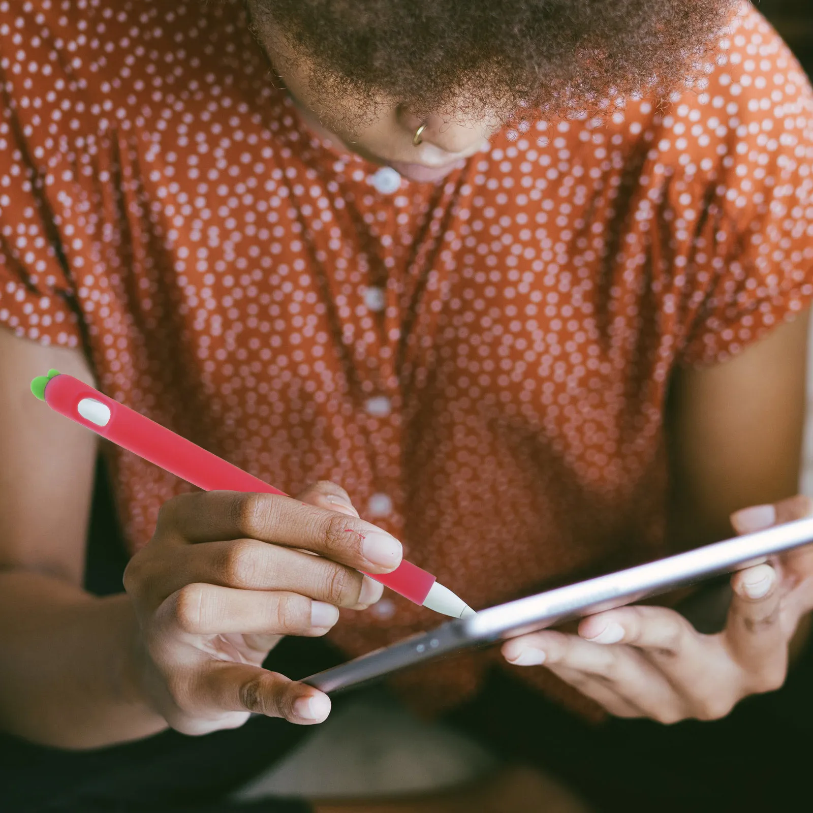 

Silicone Stylus Pen Protective Cover Soft Sleeve for Pencil Thin Comfortable Skin Protects from Scratches Dirt Stylish