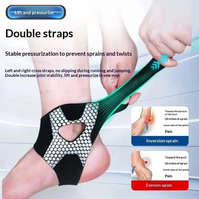 ~1/2Pcs Ankle Protectors Running Joint Strain Ankle Wear Tear Anti-fracture Ankle Protector Basketball Soccer Men Women