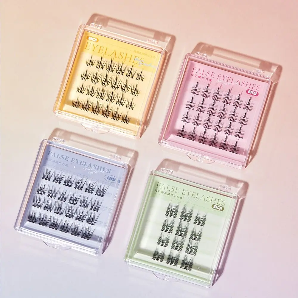 

1Box Sunflower False Eyelashes Natural Simulation Fairy Mink Eyelashes Extension Diy Individual Segmented Eye Lashes