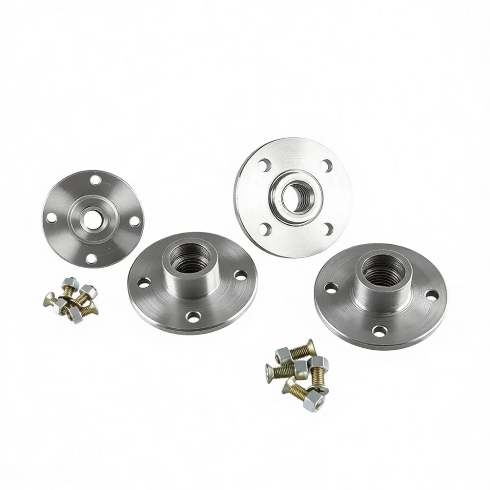 Universal Angle Grinder Pressure Plate Flange Nut Replacement Set Mounting Clamp For Disc Stability Carbon Steel Tool Part