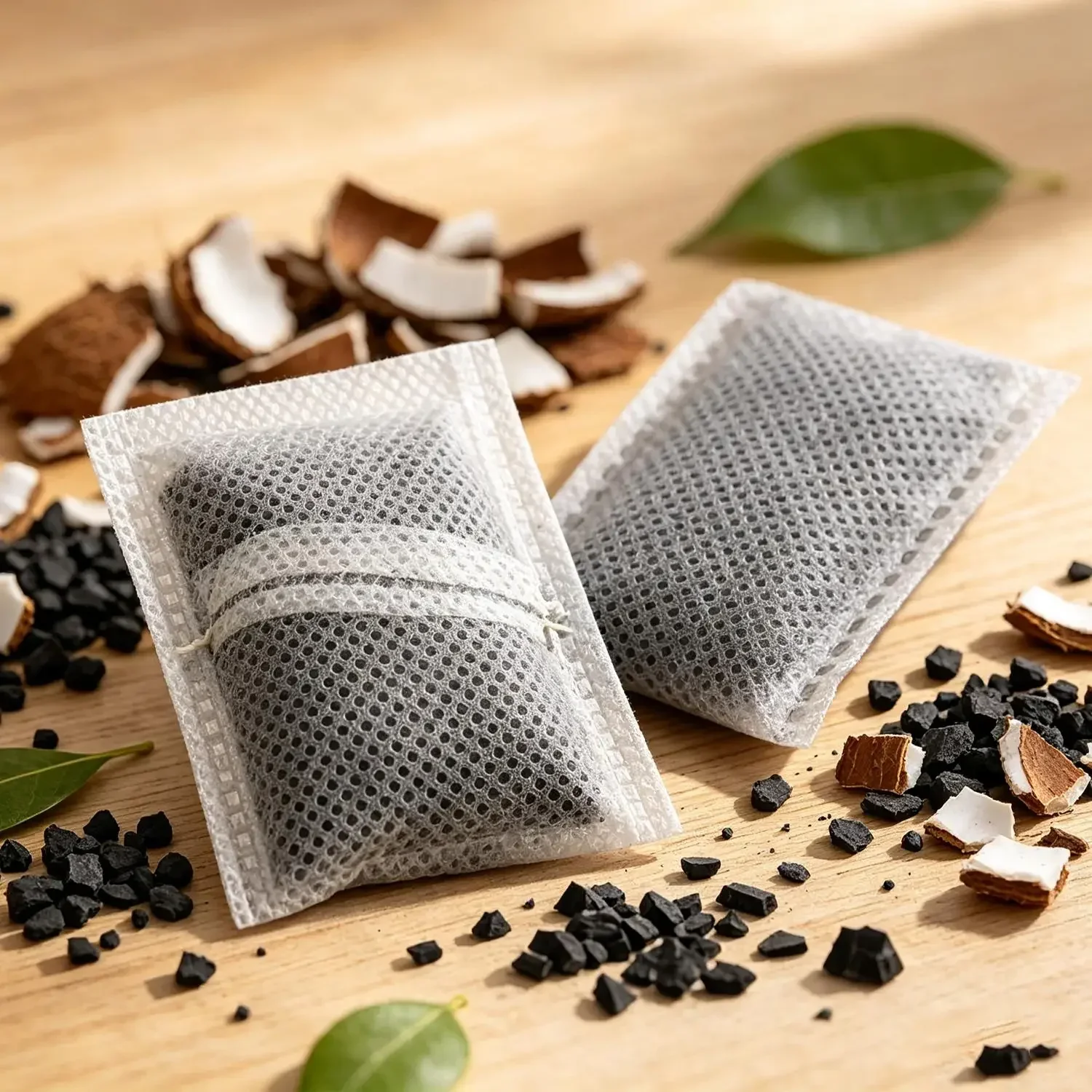 50/5PCS Activated Charcoal Odor Absorbing Filter Refill Deodorizer Activated Carbon Bag for Shoe Fresheners Trash Can Deodorizer image 2