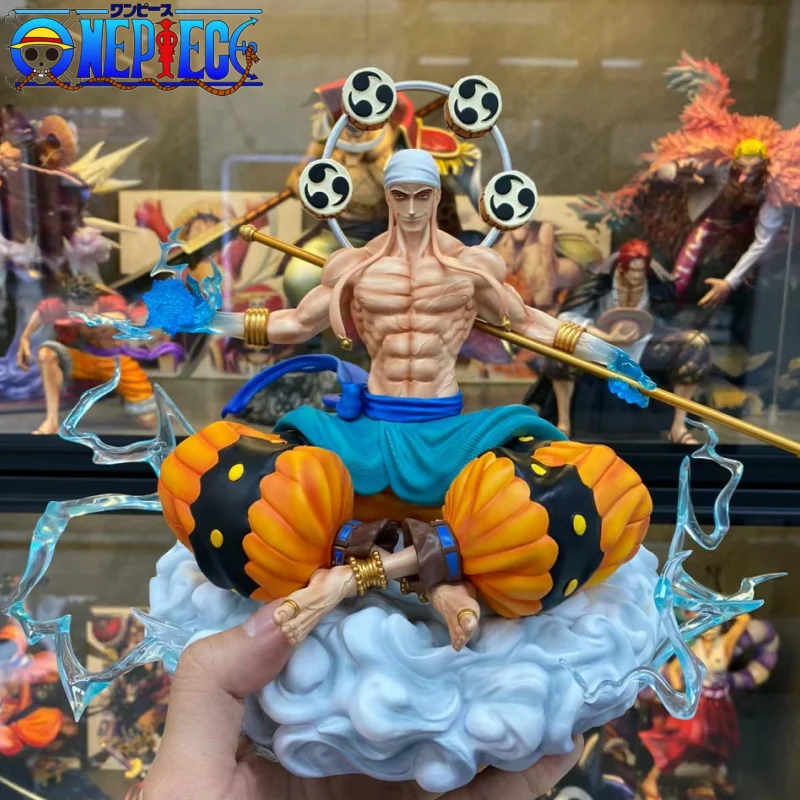 

23/39cm One Piece Gk Figure Enel Figure Sky Piea Enel Figures Anime Enel Figurine Pvc Statue Model Toy Collection Doll Gift