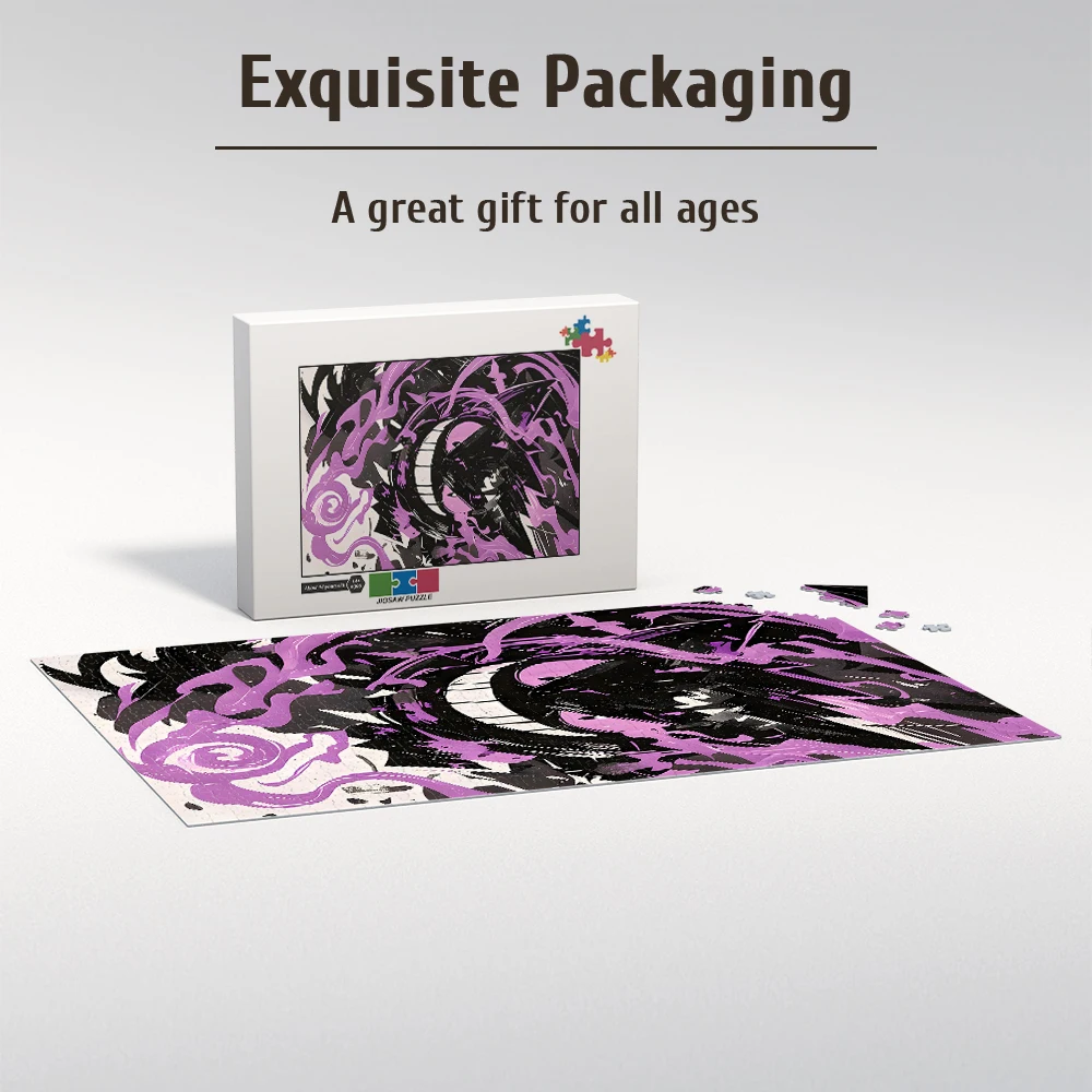 เกมปริศนาไม้ธีมโปเกมอน เก็นการ์ -เลือกระดับความยาก 108/200/300/500/1000 ชิ้น ของเล่นฝึกสมอง ของสะสม