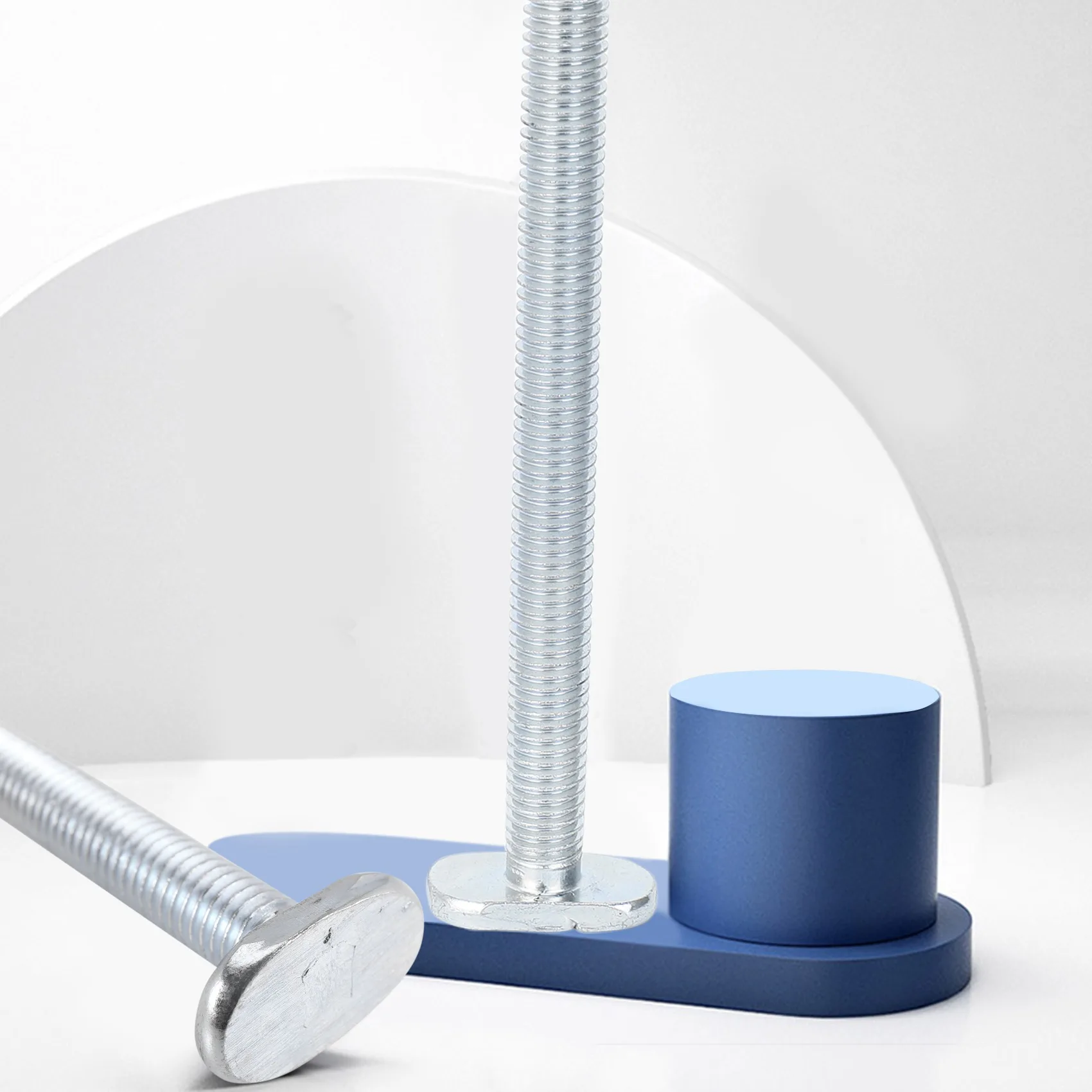 

ABRN-12Pcs Screw Bolt Fastener Tool M8x100mm Drop-In Stud T-Nut Sliding Bolt For 30 Series Miter Track Woodworking Tool