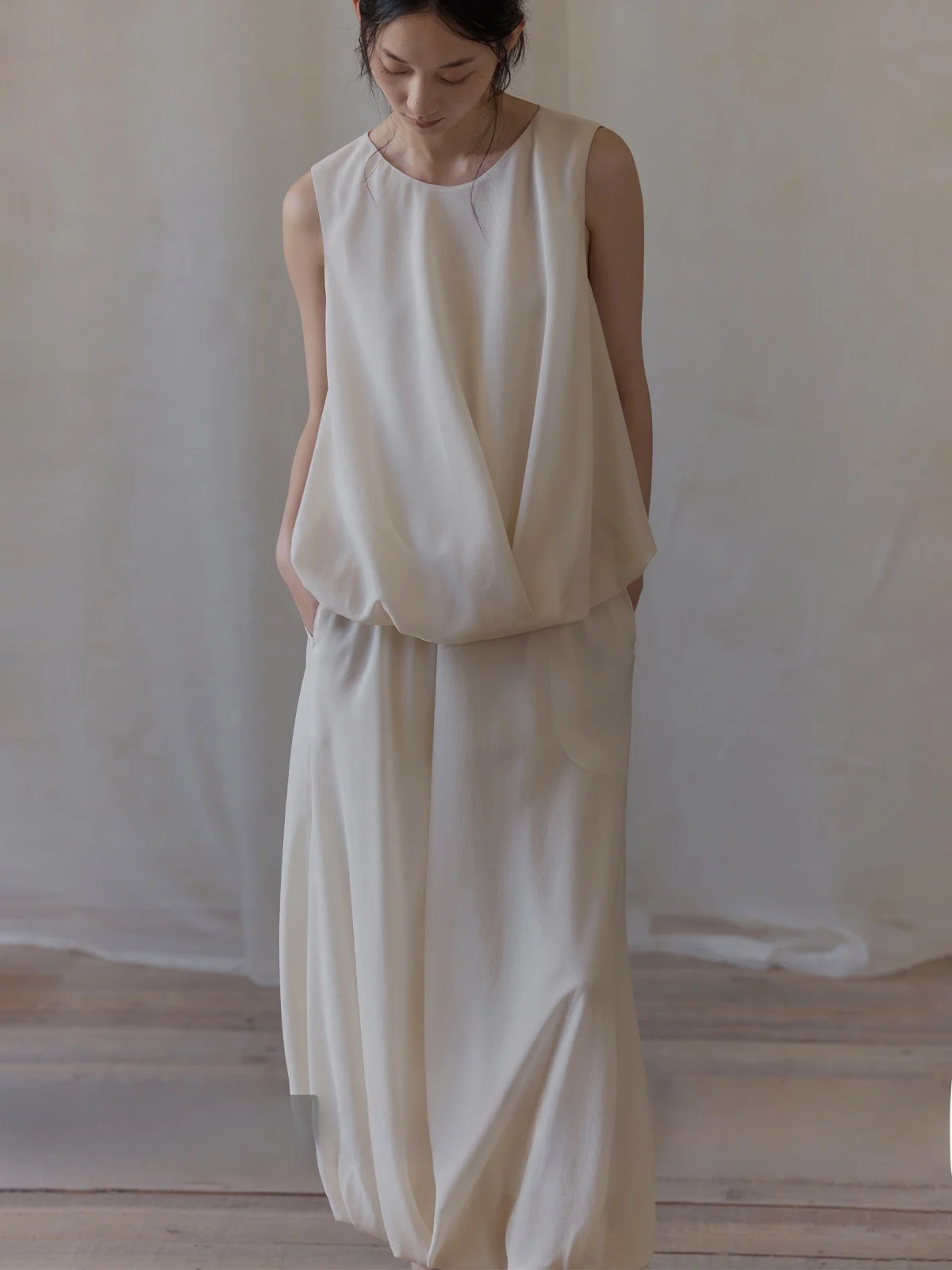 

Commuse Memory Gentle Fluffy Feel St Apricot Pr round Ne Svel Top Balloon Юбка Женский модный комплект Дышащий ...