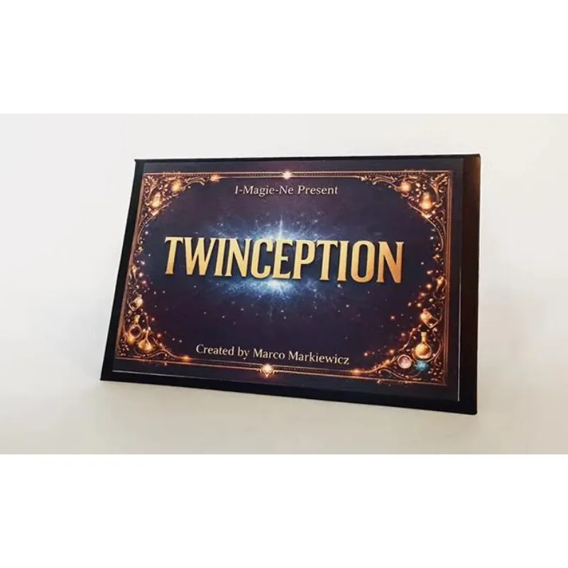 TWINCEPTION (Truco) de Marco Markiewicz, Magia de Cerca, Trucos de Ilusionismo, Magia Callejera, Predicción Doble, Mentalismo, Baraja de Póker