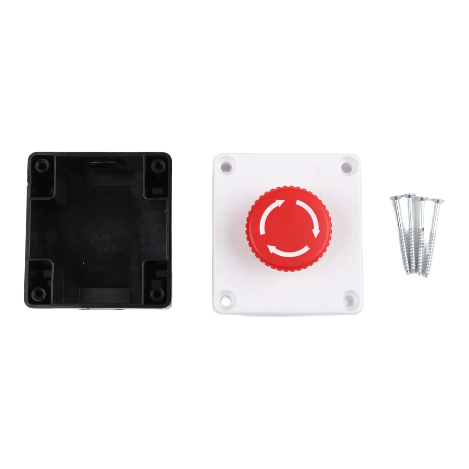 

Contactors E-Stop Push Button Sealed Dustproof Protection AC220V Power Supply Electrical Junction Box Flame-retardant Material