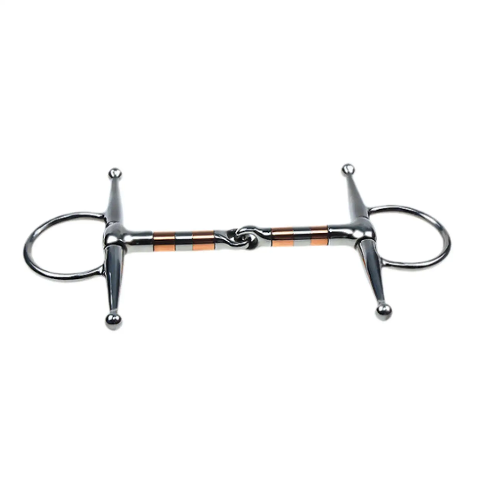 Horse Bit Stallion Training Bit Sturdy H Shape Horse Chewing Training Bit Horse Snaffle Horse Riding Snaffle for Equestrian