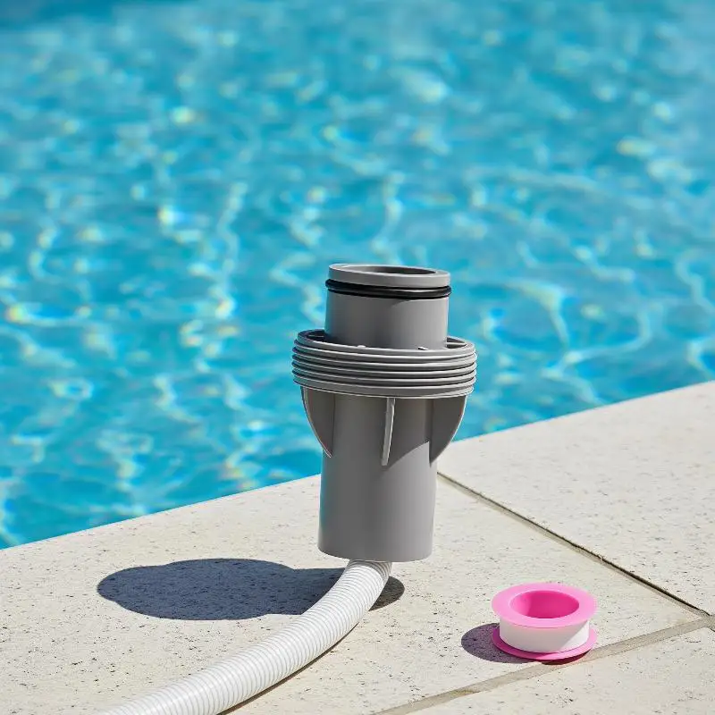 38MM Pool-Schlauchadapter Wasserdichter Korrosionsbeständiger Verbinder für Eingelassene Schwimmbäder Wasserrohr-Verbindung – Detail 2