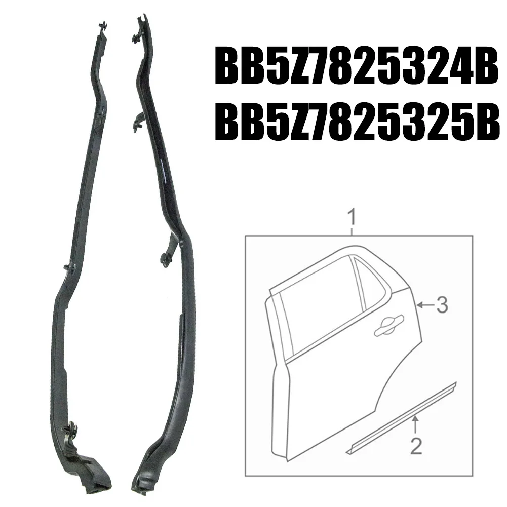 Explorer Sealing Strip As Shown In The Picture Rear Door Seal ABS Material Non-Deformation Strip OEM BB5Z 7825324-B