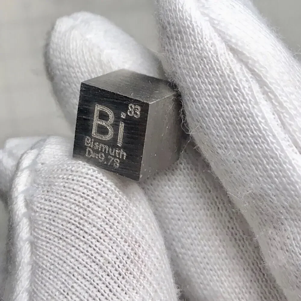 10mm Bismuth Metal Bi The Periodic Table- Cube Bi- 99.99%