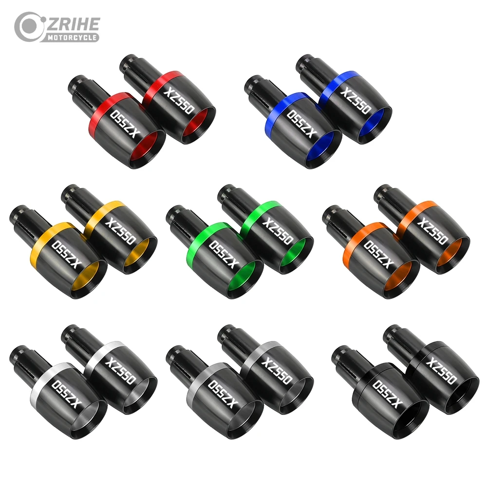 

For YAMAHA XZ550 XZ 550 7/8" 22mm Motorcycle Accessories Handle Bar Hand Grips Handlebar End Cap Plug 1982-1983 2022 2025 2027