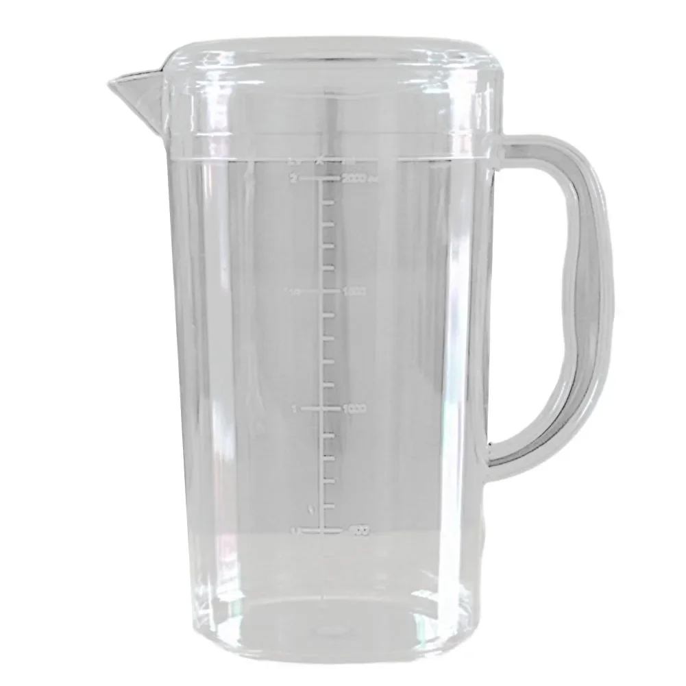 2000ml Water Pitcher Jug Cold Kettle Refrigerator Lemonade Juice Bottle Drinkware Cold Water Container Kitchen Water Bucket