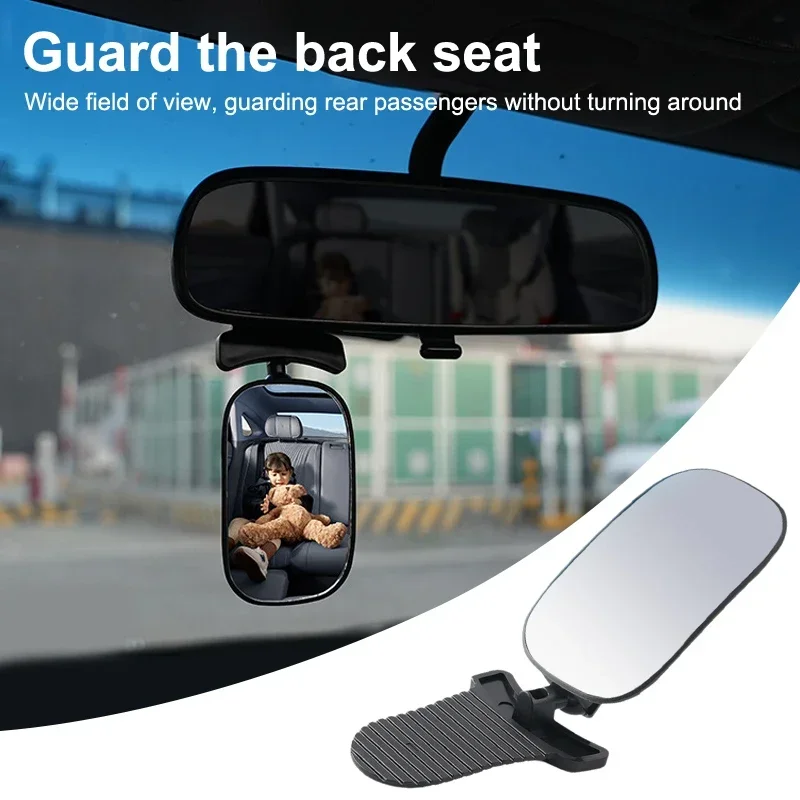 1Pcs 360 Degree Adjustable Auto Kids Monitor Safety Car Blind Spot Mirror Car Rearview Mirror Children Car Back Seat Baby Mirror