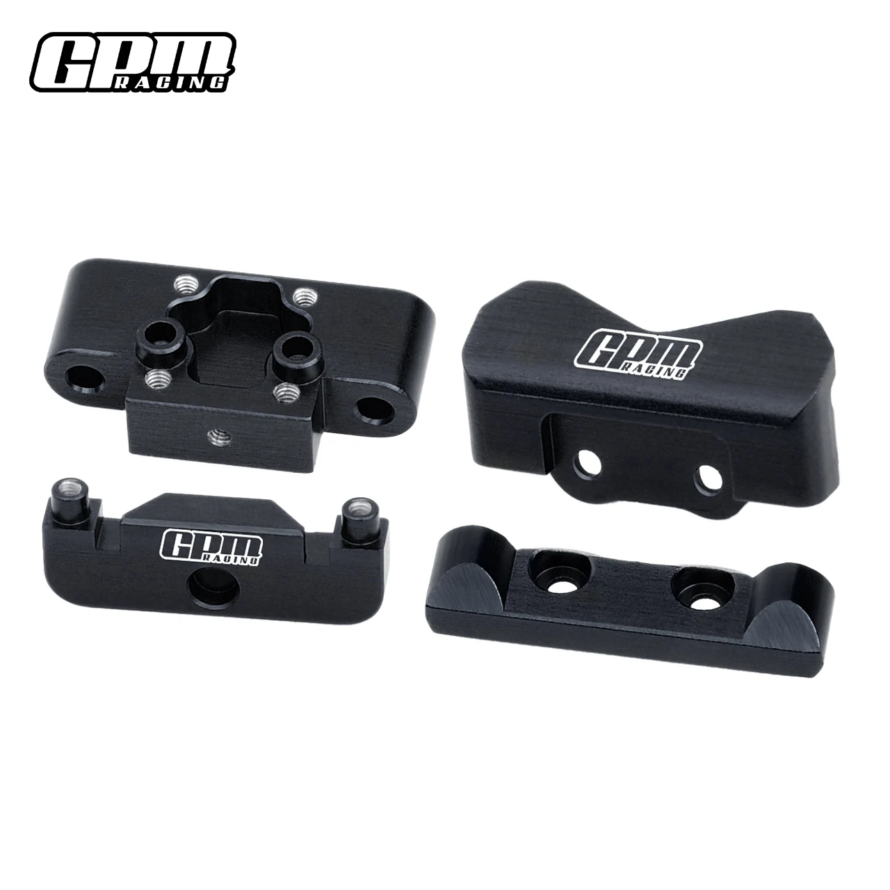 GPM 7075 Alloy Front Bulkhead & Rear Pin Mounts For LOSI 1/24 Micro-B 2WD Buggy