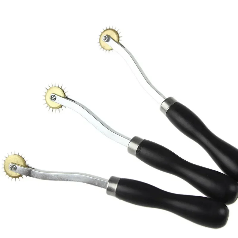 Professional Stainless Steel cross-stitch gearwheel Scribing Wheel Sewing Craft Tool for paper cloth Leather Tool