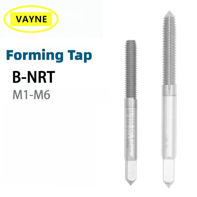 

VAYNE HSSE Metric/Fine Forming Tap M0.5M0.6M0.7M0.8M0.9X0.125 0.175 0.2 M1*0.25/M2M2.5*0.45/M3M3.5X0.6/M4M5M6X1 Machine Taps