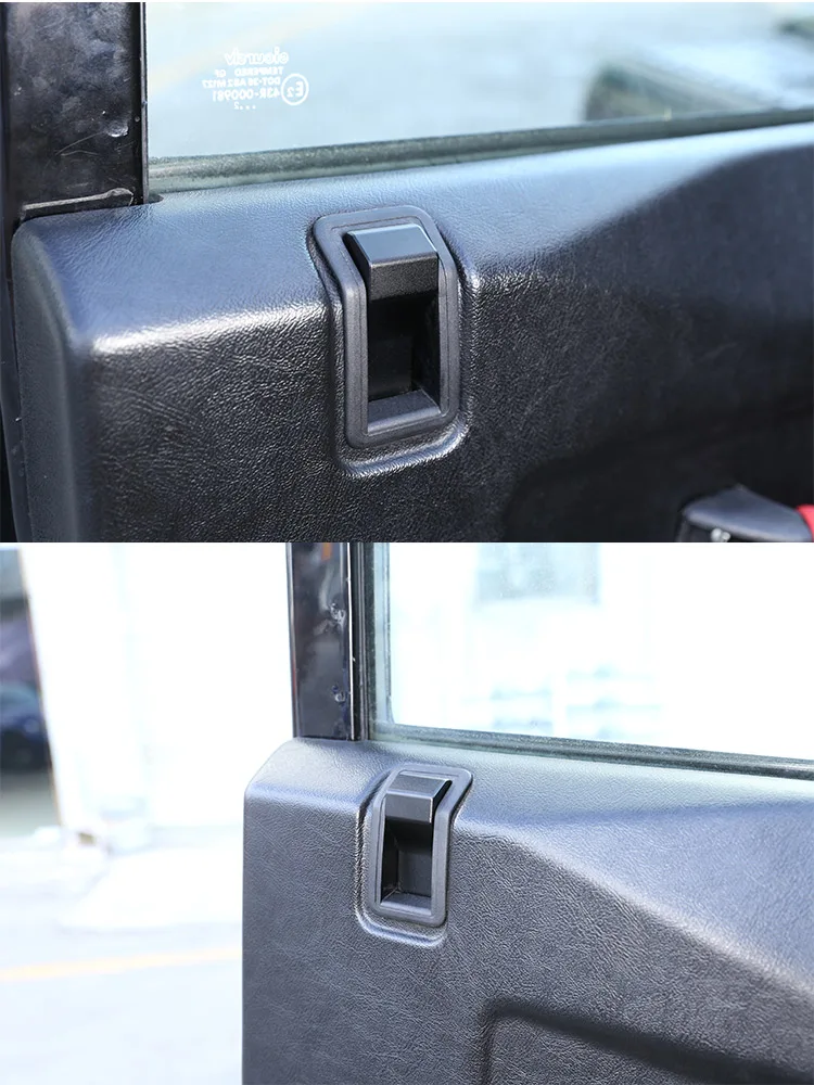 For Land Rover Defender 90 110 2004-18 Aluminum Alloy Car Door Inner Door Bowl Door Handle Decoration Replacement Accessories