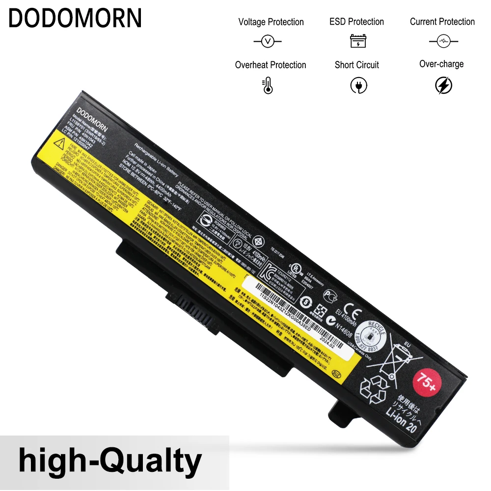 بطارية DODOMORN-لاب توب لينوفو ، 45N1043 ، V580 ، V480 ، E49G ، M490 ، Y485 ، Z380 ، Z580 ، E49A ، weight ، G700 ، L11S6Y01 ، 45N1051