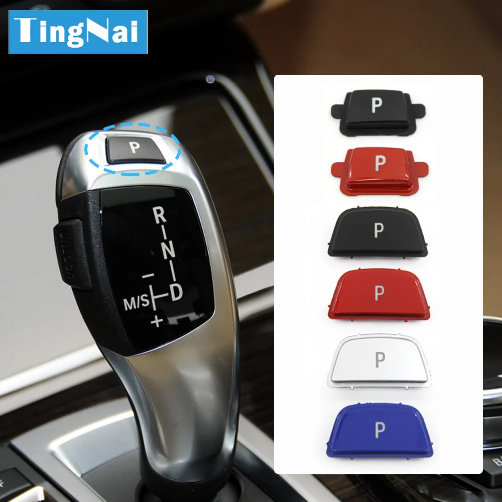 Car Gear Lever Auto Parking P Button For BMW 1 2 3 4 5 6 7 X3 X4 Series F10 F11 F01 F02 F07 F20 F21 F30 F32 F33 F36 F25 F26 F06