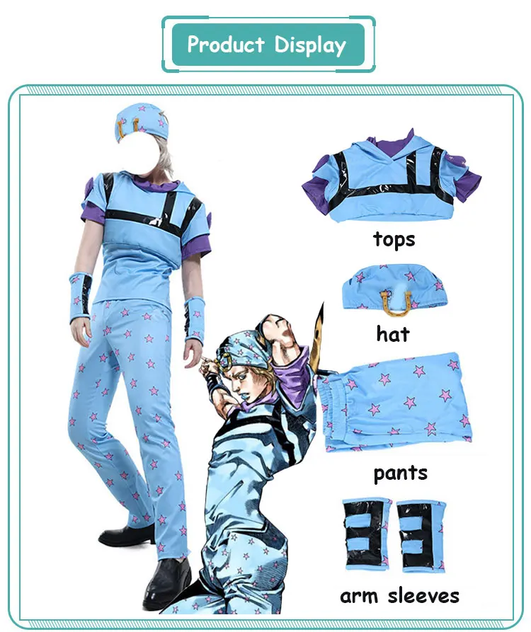 

Retro Western Style Dress Up cosplay Johnny Jostad Same Style Costume Manga Exhibition Event Costume