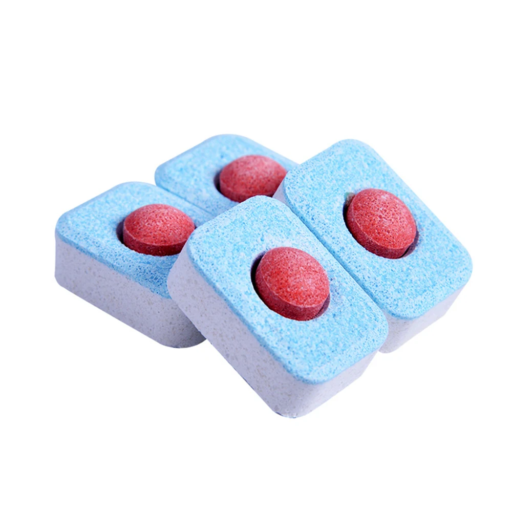 1~10PCS Dishwasher Detergent Concentration Rinse Block Powerful Ball Oil Cleaning Agent Household Supplies Dishwasher Cleaner