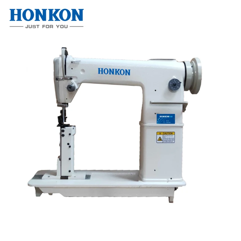 

Honkon HK810 Single Needle Post-Bed Sewing Machine High-Speed 42/41KG Industrial Electronic Sewing for Shoes New Condition