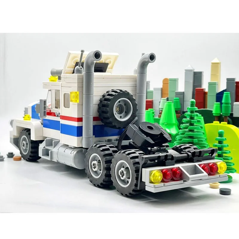 

Конструктор MOC-163098 «Городской классический военный самосвал с плоским кузовом», 449 деталей, подарок на день рождения для мальчиков