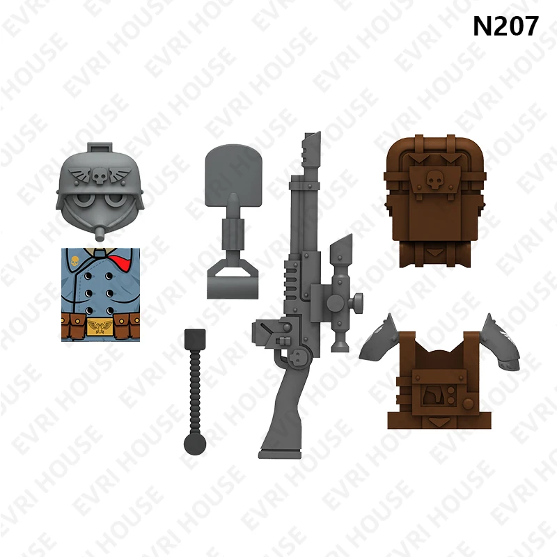 Imperium des Menschen Mini Bricks Actionfiguren Psyker Sergeant Pyro Montage Bausteine Spielzeug für Kinder