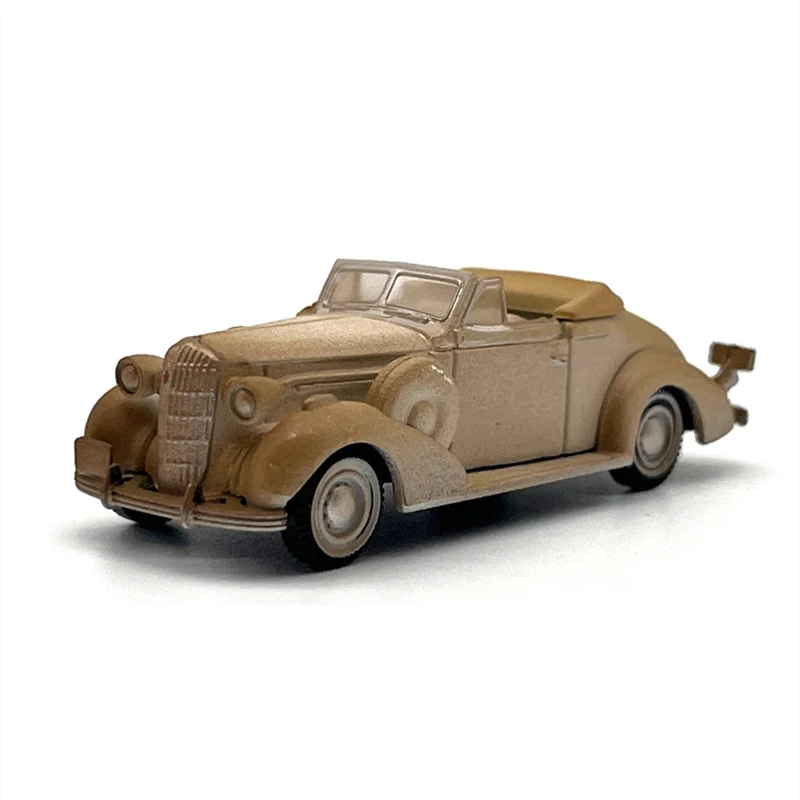 Modelo de coche Convertible de aleación fundida a presión, modelo de coche Vintage, edición especial, colección de juguetes para adultos, exhibición estática, adorno de recuerdo, 1:120