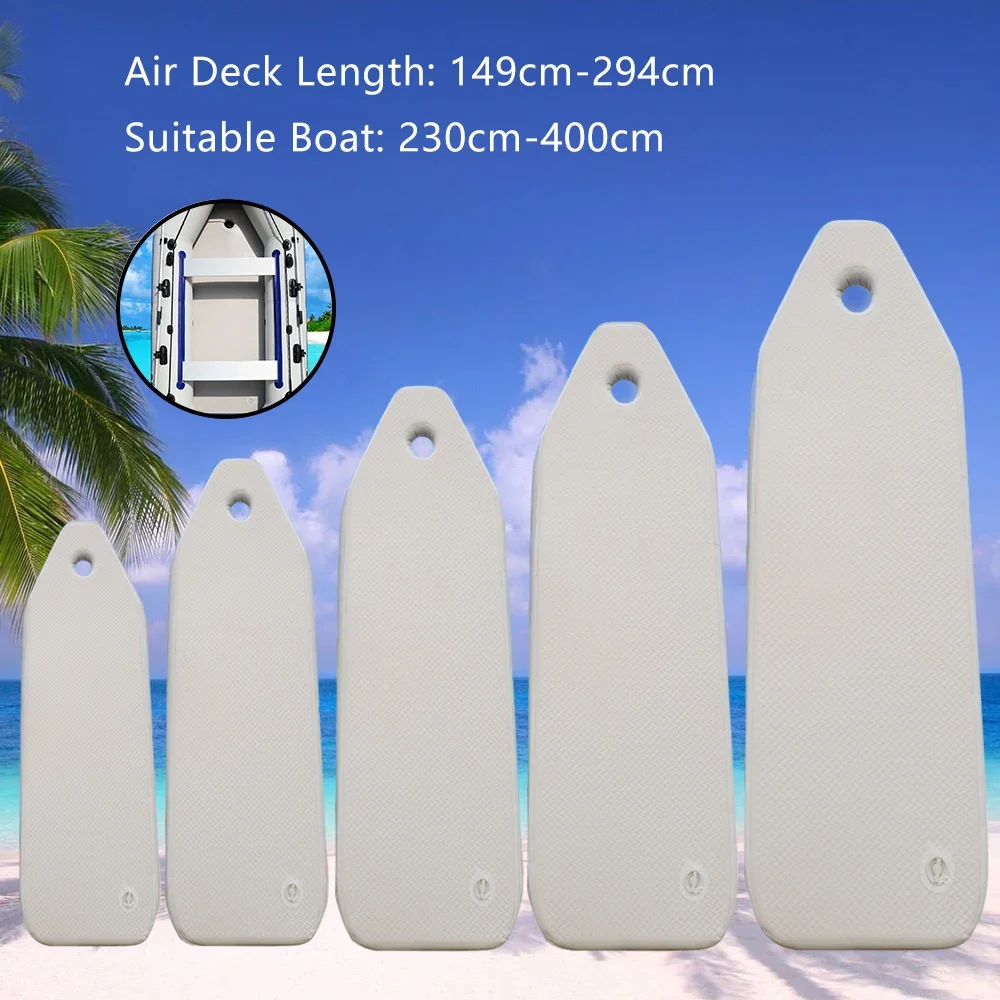 149-294cm PVC Air Deck Floor Inflatable Assault Boat Wear-resistant Drop Stitch Inflatable Drifting Speedboat Air Deck Floor