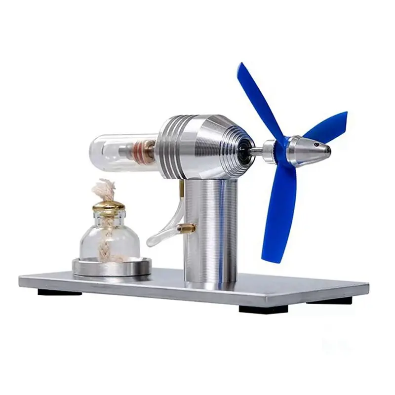 (AIMA) Stirling Engine Motor Model Educational Toy Generator Steam Engine Physics Experiment Science Production Model