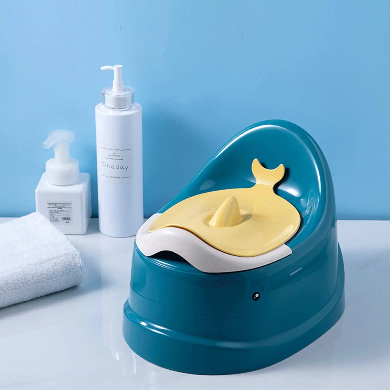 hot Toddler Potty Baby Toilet Trainer Portable Training Toilet For Travel Stable And Safe Oval Bottom Design Non Slip Potty