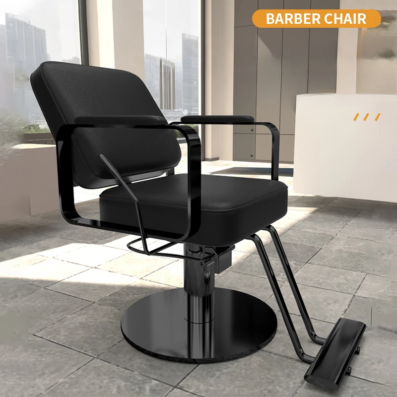 

Designers Barbershop Barber Chairs Modern Hair Artist Speciality Perm Barber Chairs Comfort Luxury Salon Furniture Cadeira FYBC