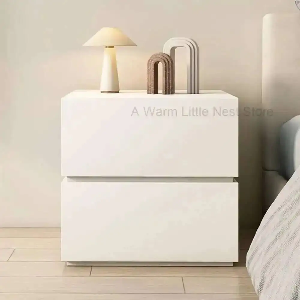 Pretty Mobile Table Nightstands Side Bedroom Low Design Narrow Nightstands Women Organizers Moveis Para Casa Indoor Furniture